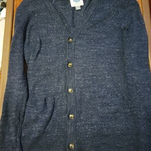 Old Navy men's M navy cardigan sweater
